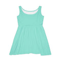 JIVEY Eminent Mid-length Comfy Aquamarine Skater Dress