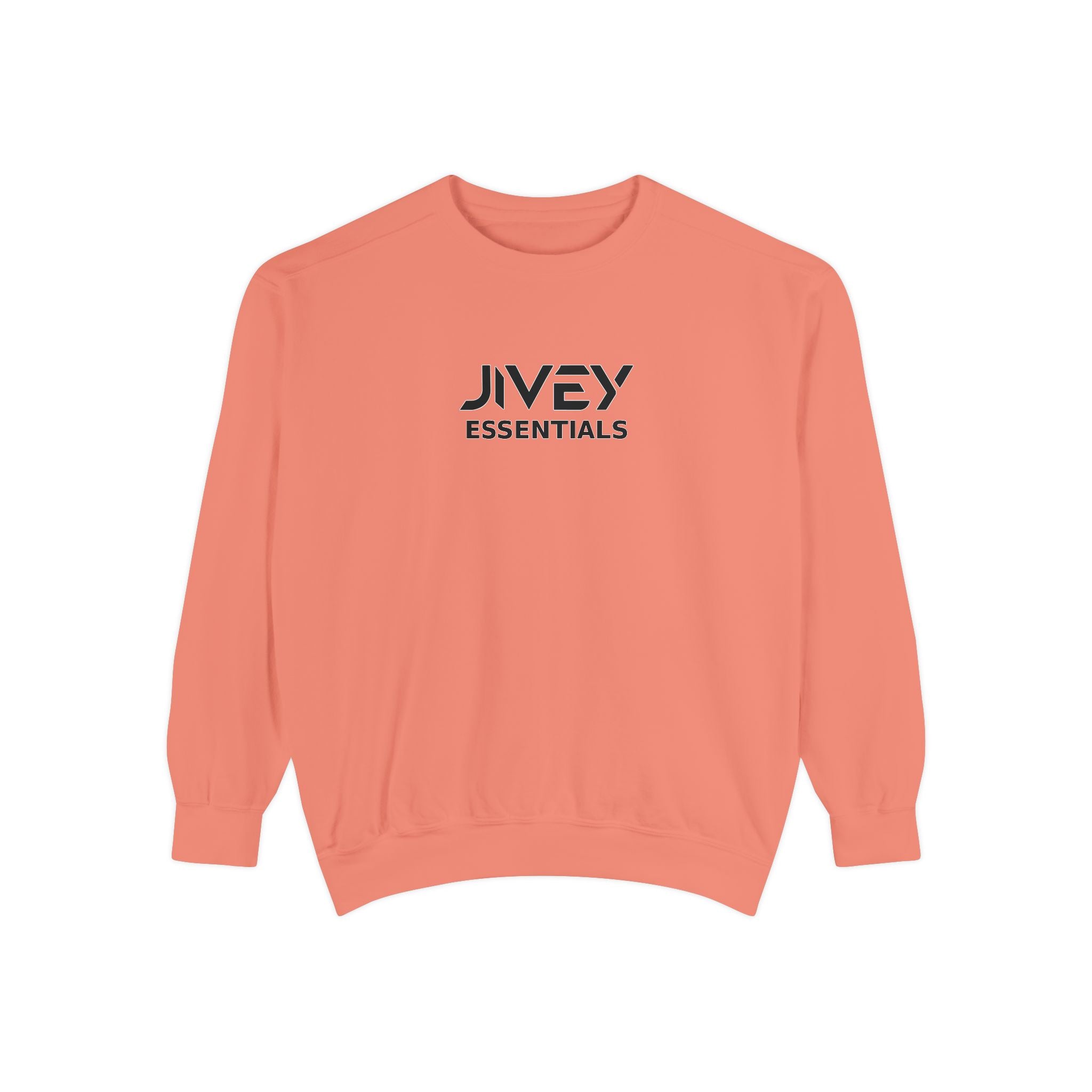 JIVEY Essentials Unisex Garment-Dyed Soft Cotton Sweatshirt
