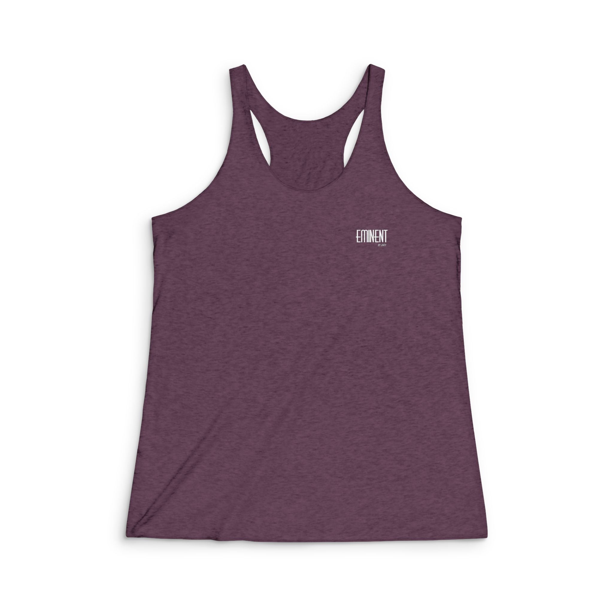 JIVEY Essentials Women's Slim-fit Tri-Blend Racerback Tank