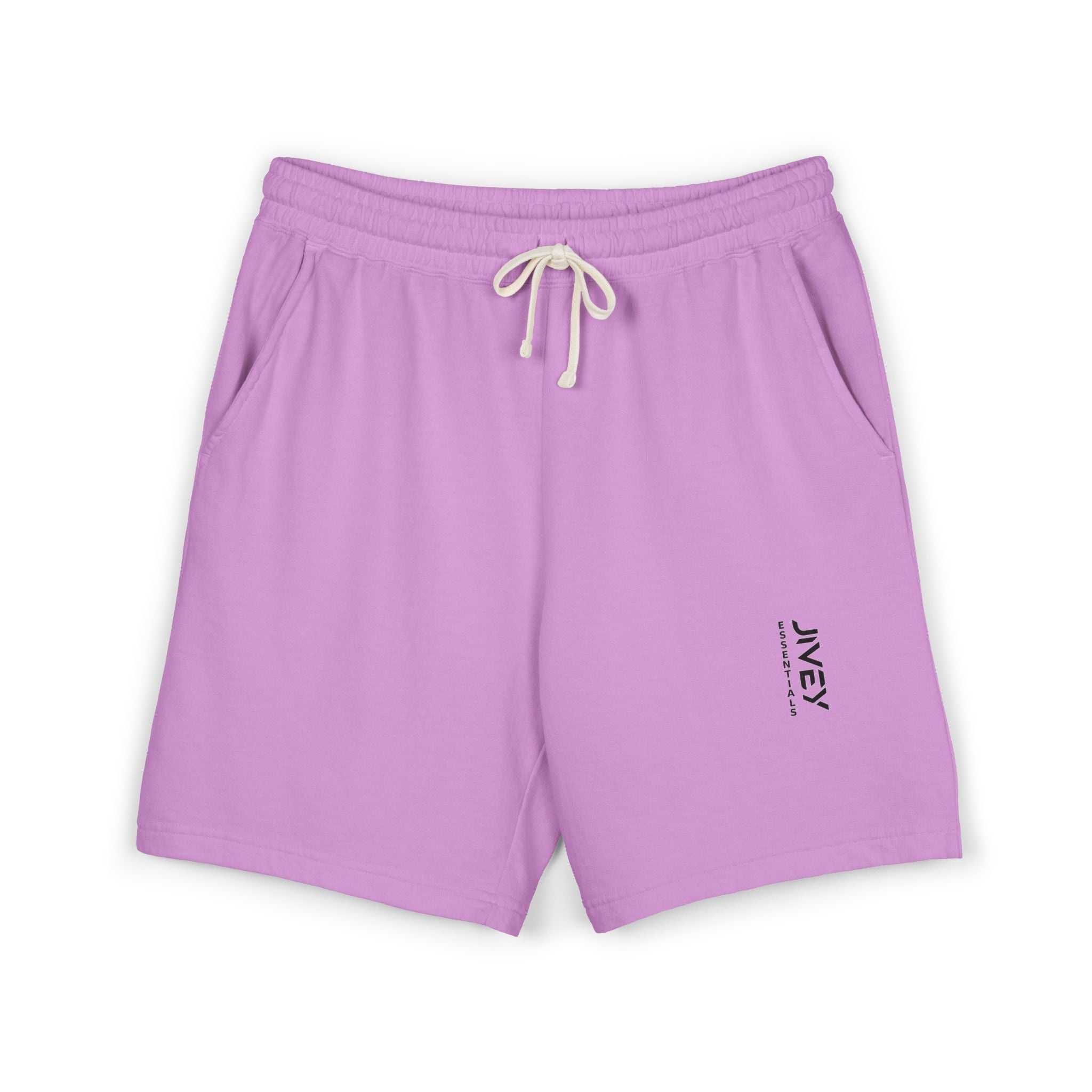 JIVEY Essentials Unisex Garment-Dyed Lightweight Fleece Sweatshort