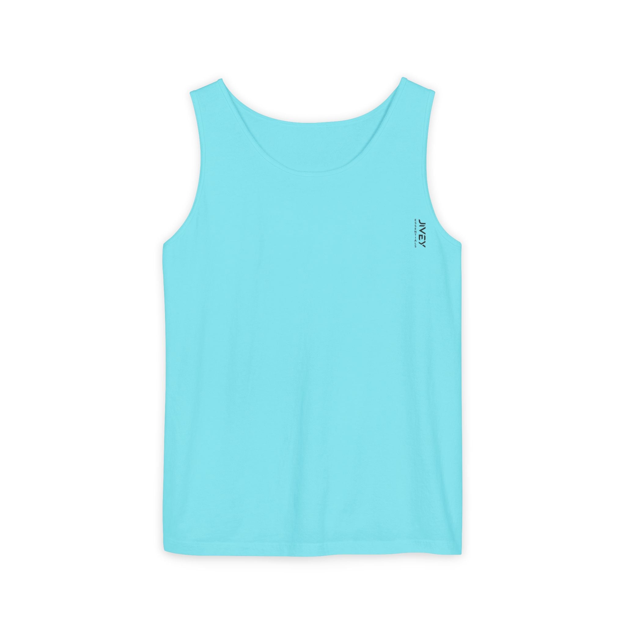 JIVEY Essentials Unisex Relaxed-fit Light Garment-Dyed Tank Top