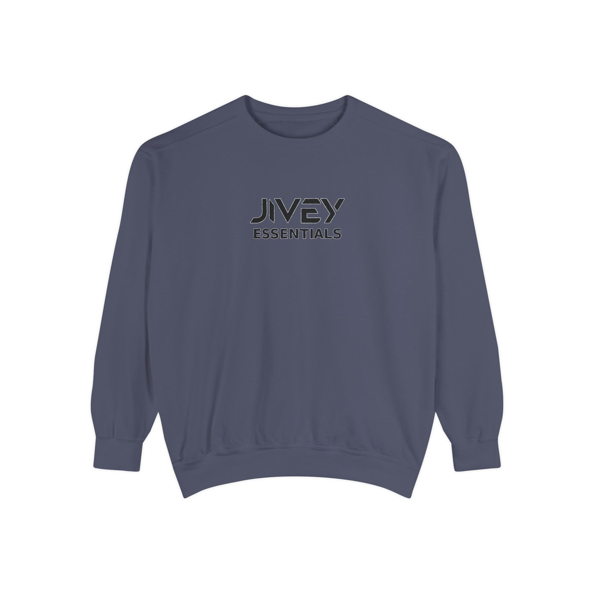 JIVEY Essentials Unisex Garment-Dyed Soft Cotton Sweatshirt
