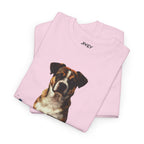 Watercolor Pet Splash Art Style Heavy Cotton Tee