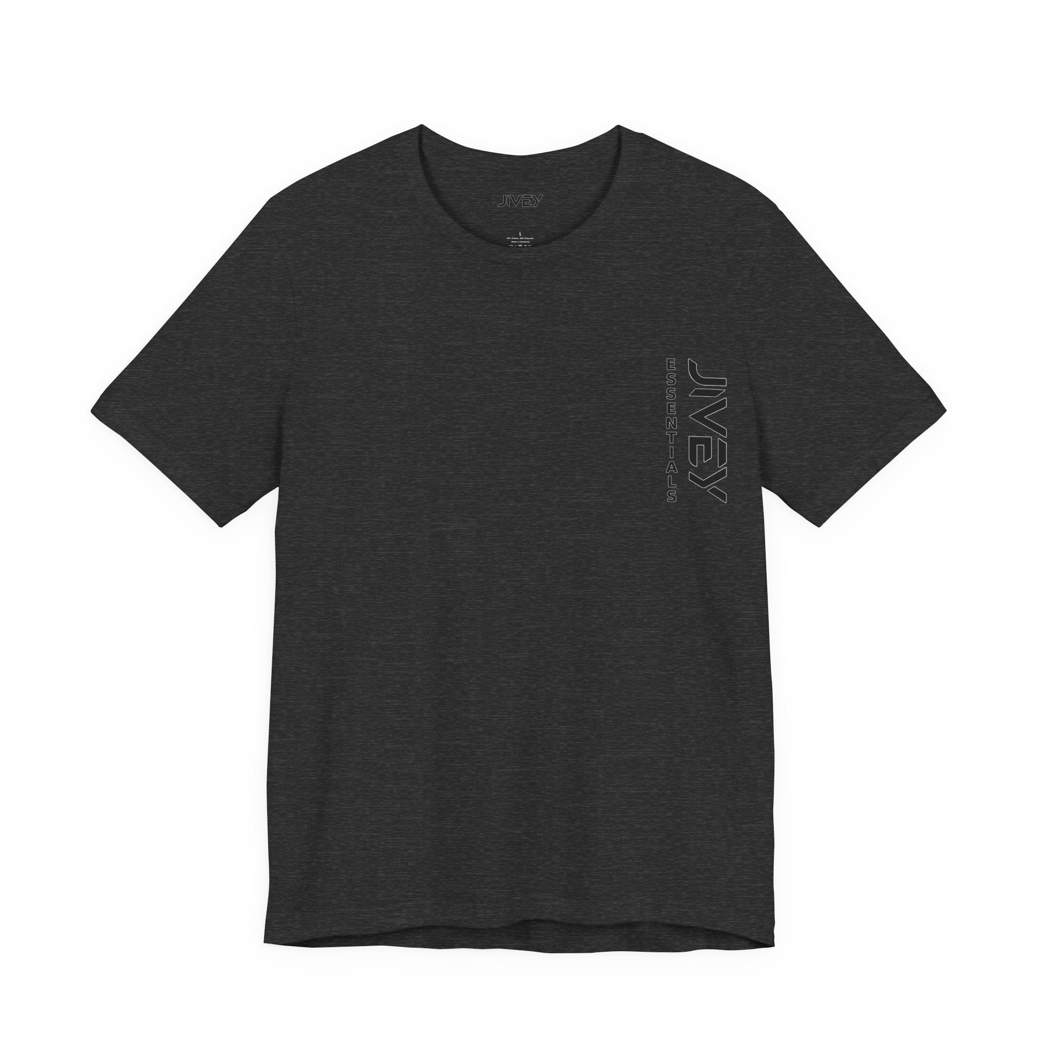 JIVEY Essentials Unisex Jersey Short Sleeve Soft Cotton Tee