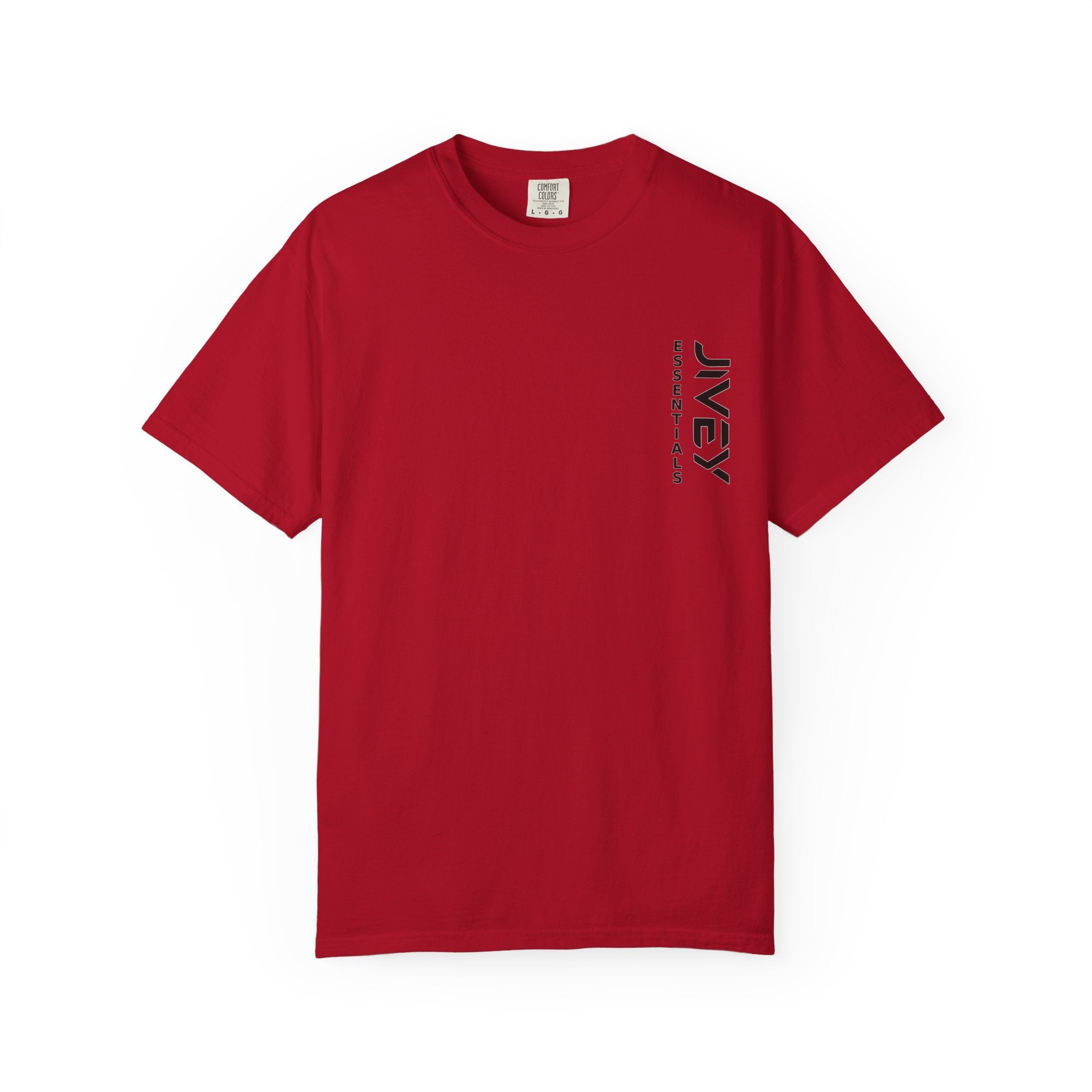JIVEY Essentials Unisex Garment-Dyed Durable Ring-spun Cotton T-shirt