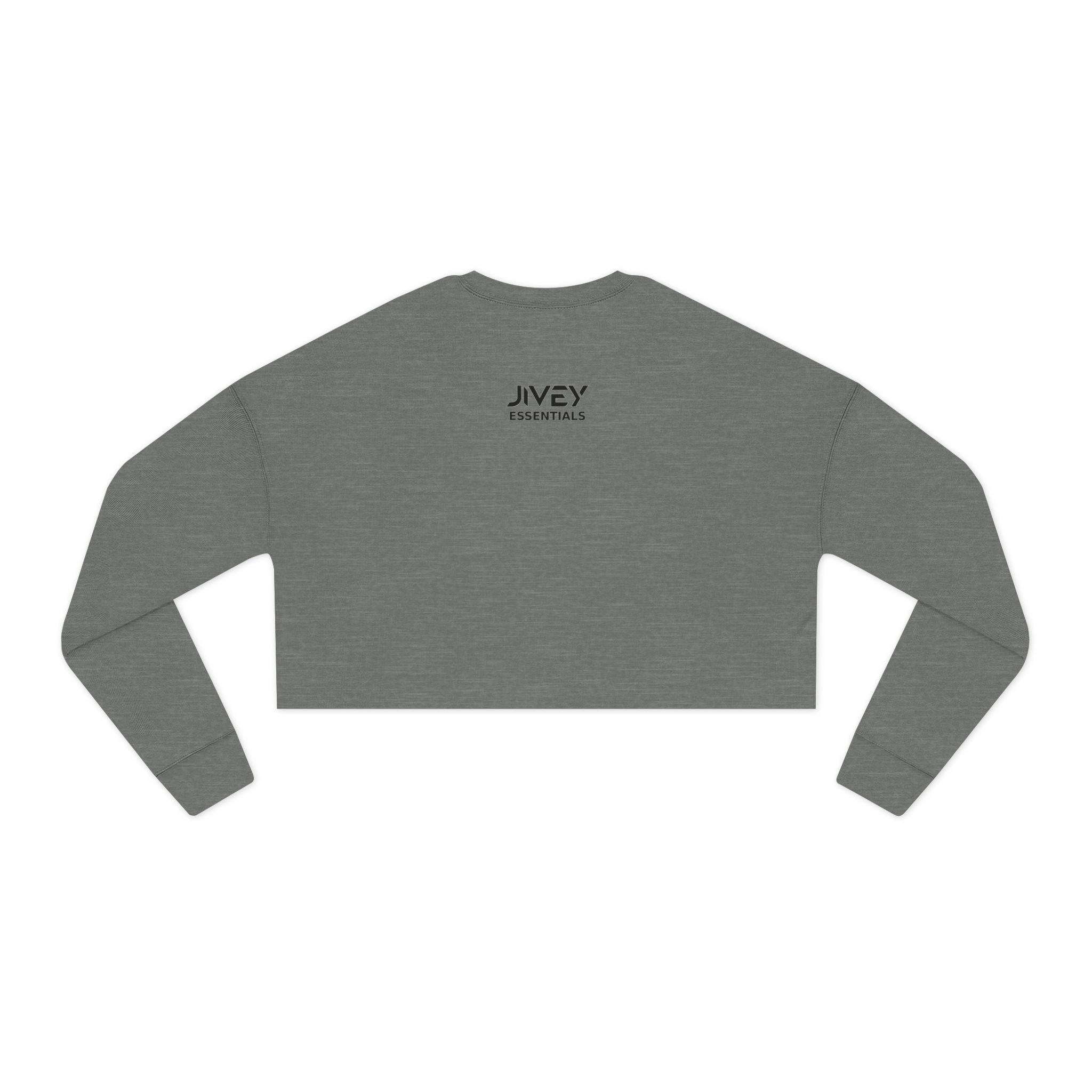 JIVEY Essentials Women's Cropped Breathable Relaxed Fit Sweatshirt
