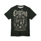 Cleveland First Down Football  Gothic Mega Tee
