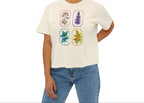 Art Print Crew Neck  Tee