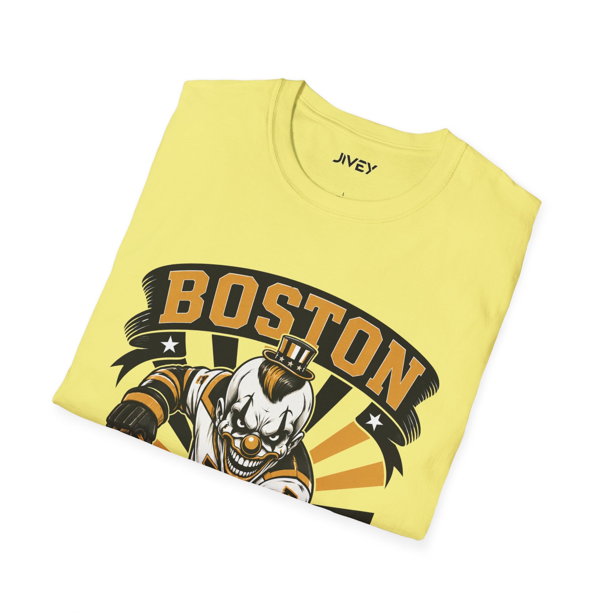 Boston slapshot Savage Hockey Yella tones Tee