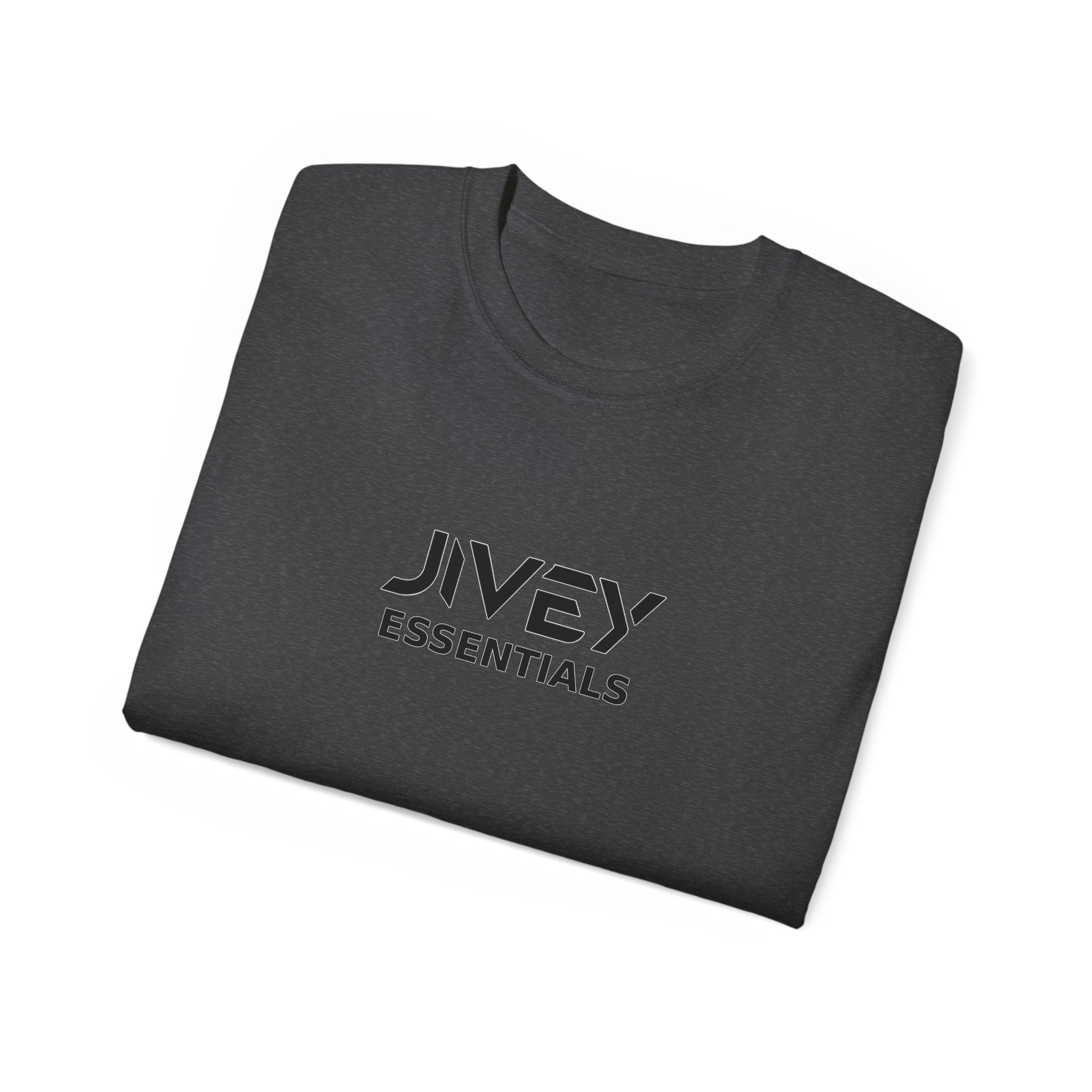 JIVEY Essentials Unisex Ultra Cotton Breathable Tee