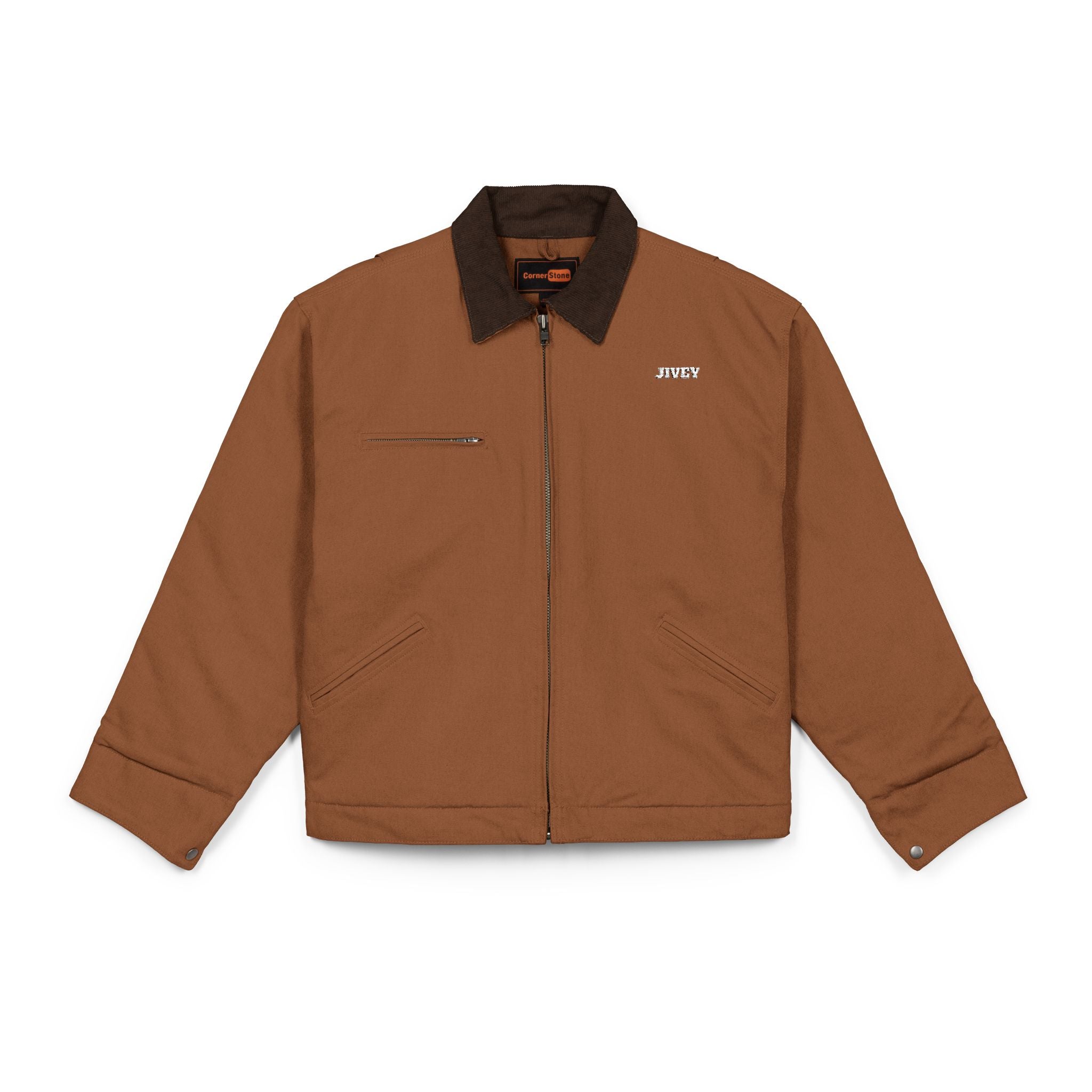 JIVEY Essentials Unisex Duck Cloth Work Jacket