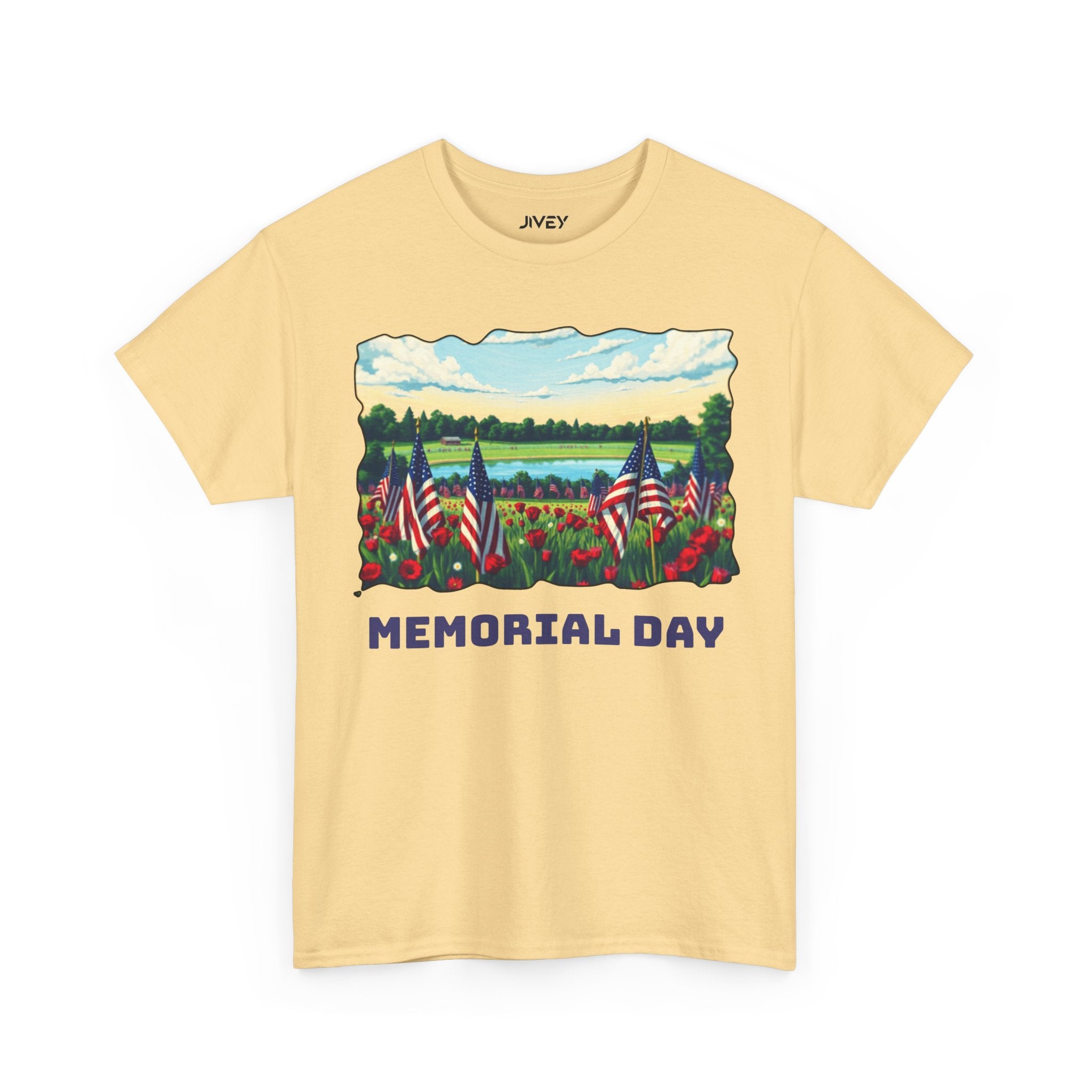 Memorial Day Unisex Heavy Cotton Tee