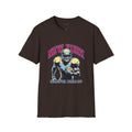 New York Helmets on Football dark Tee