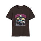 New York Helmets on Football dark Tee