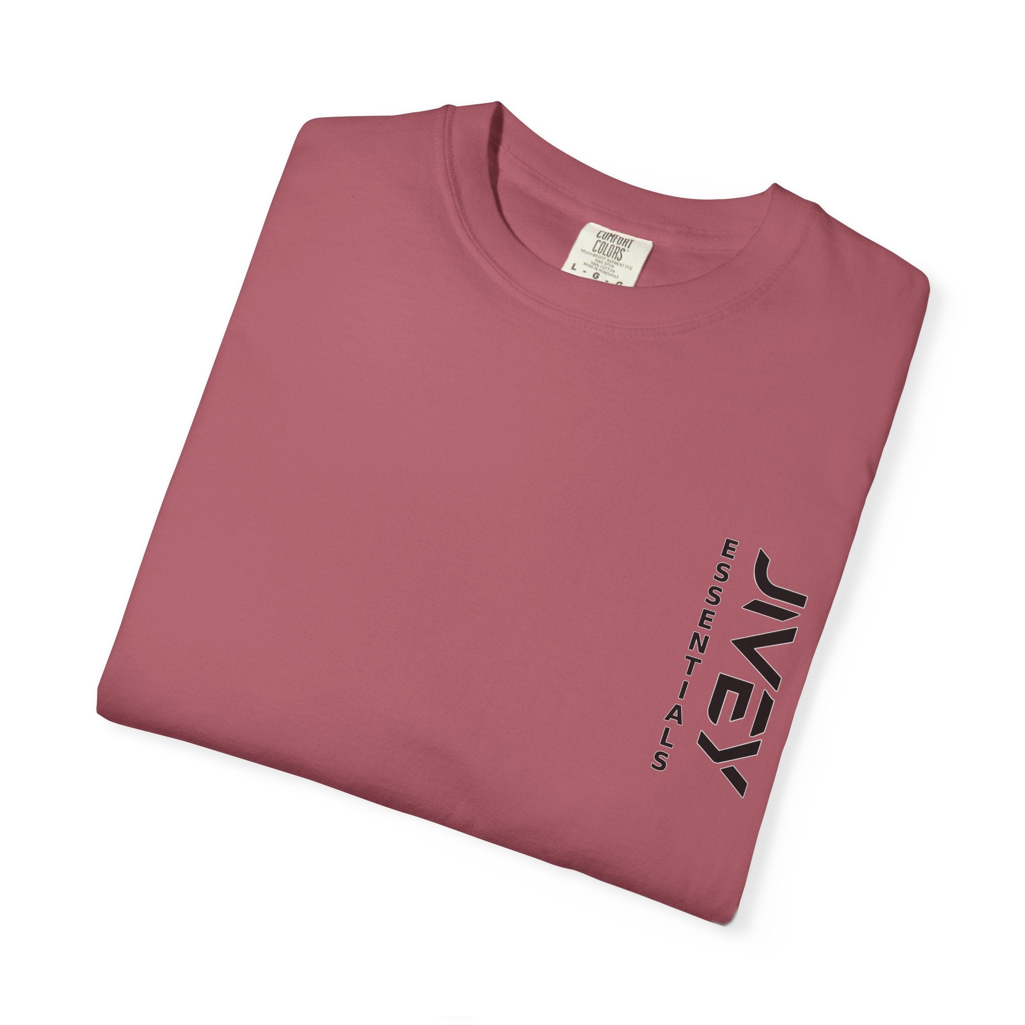 JIVEY Essentials Unisex Garment-Dyed Durable Ring-spun Cotton T-shirt