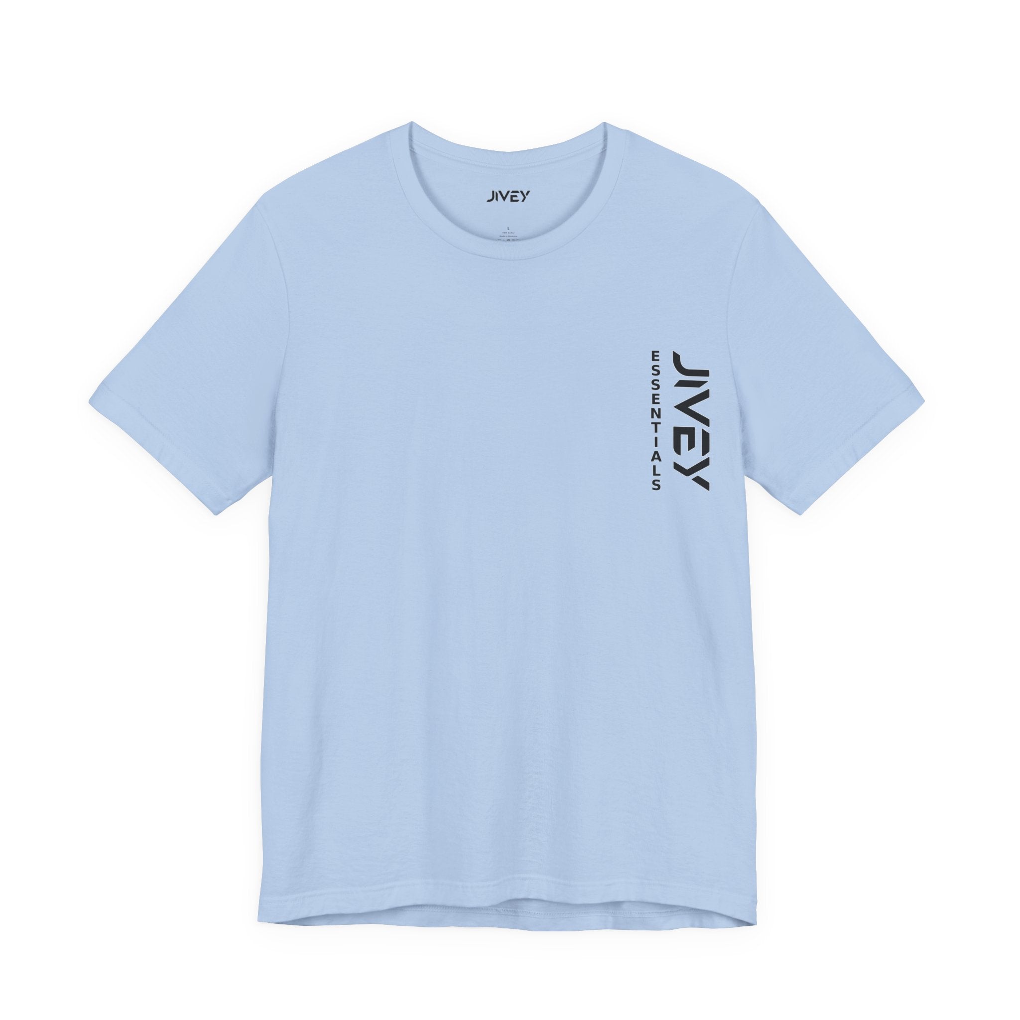JIVEY Essentials Unisex Jersey Short Sleeve Soft Cotton Tee