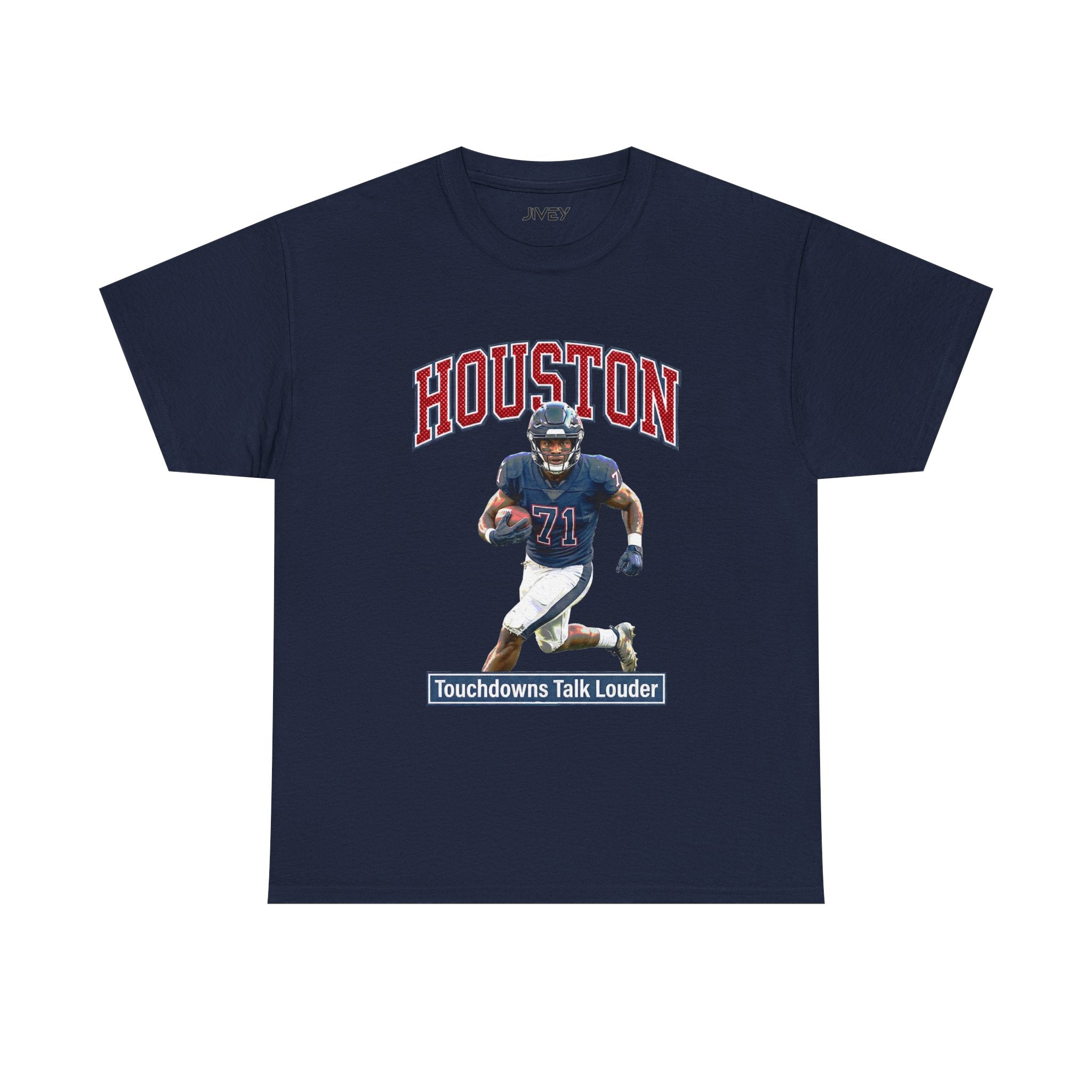 Huston Talk Louder Football T-shirt