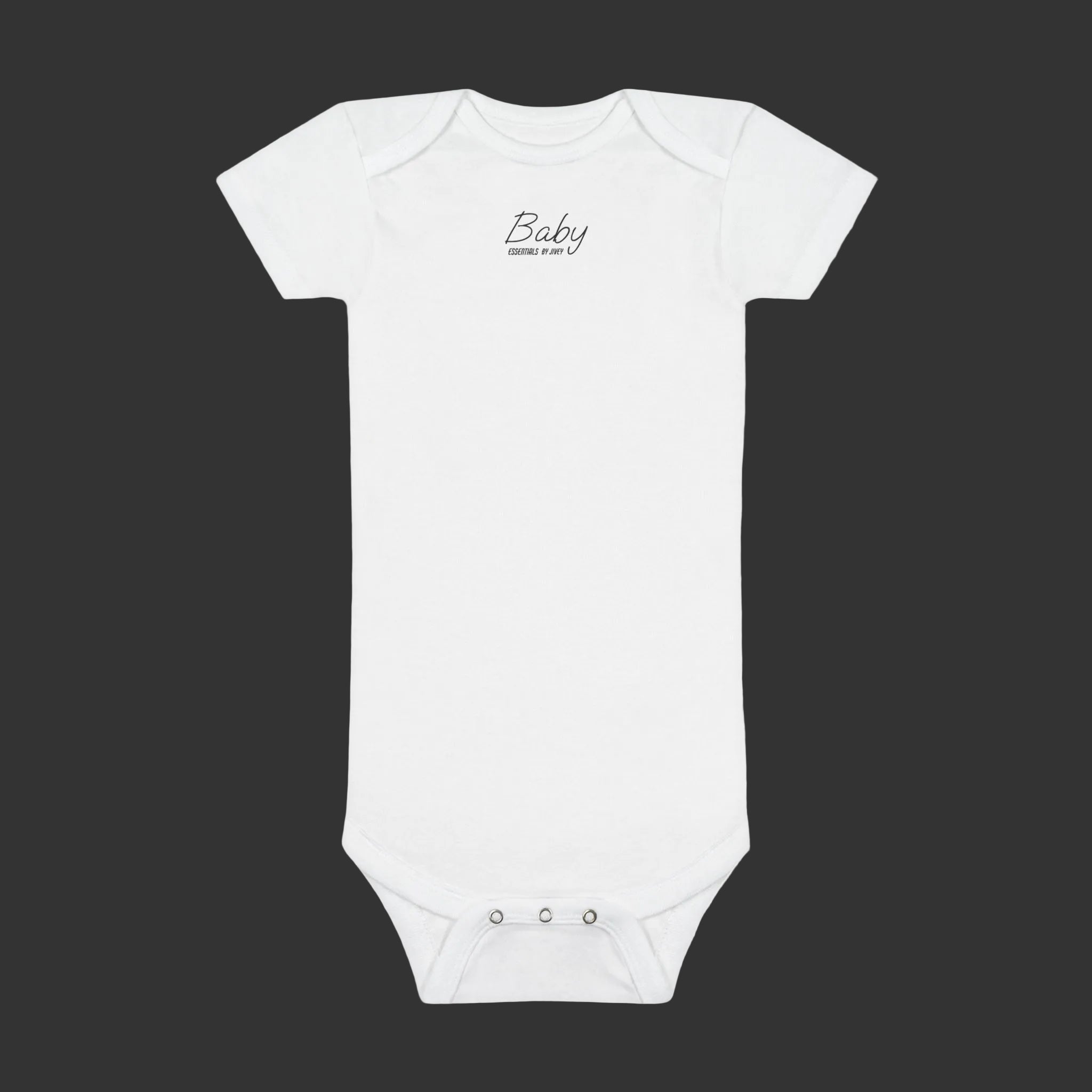 JIVEY Essentials Onesie Organic Baby Bodysuit