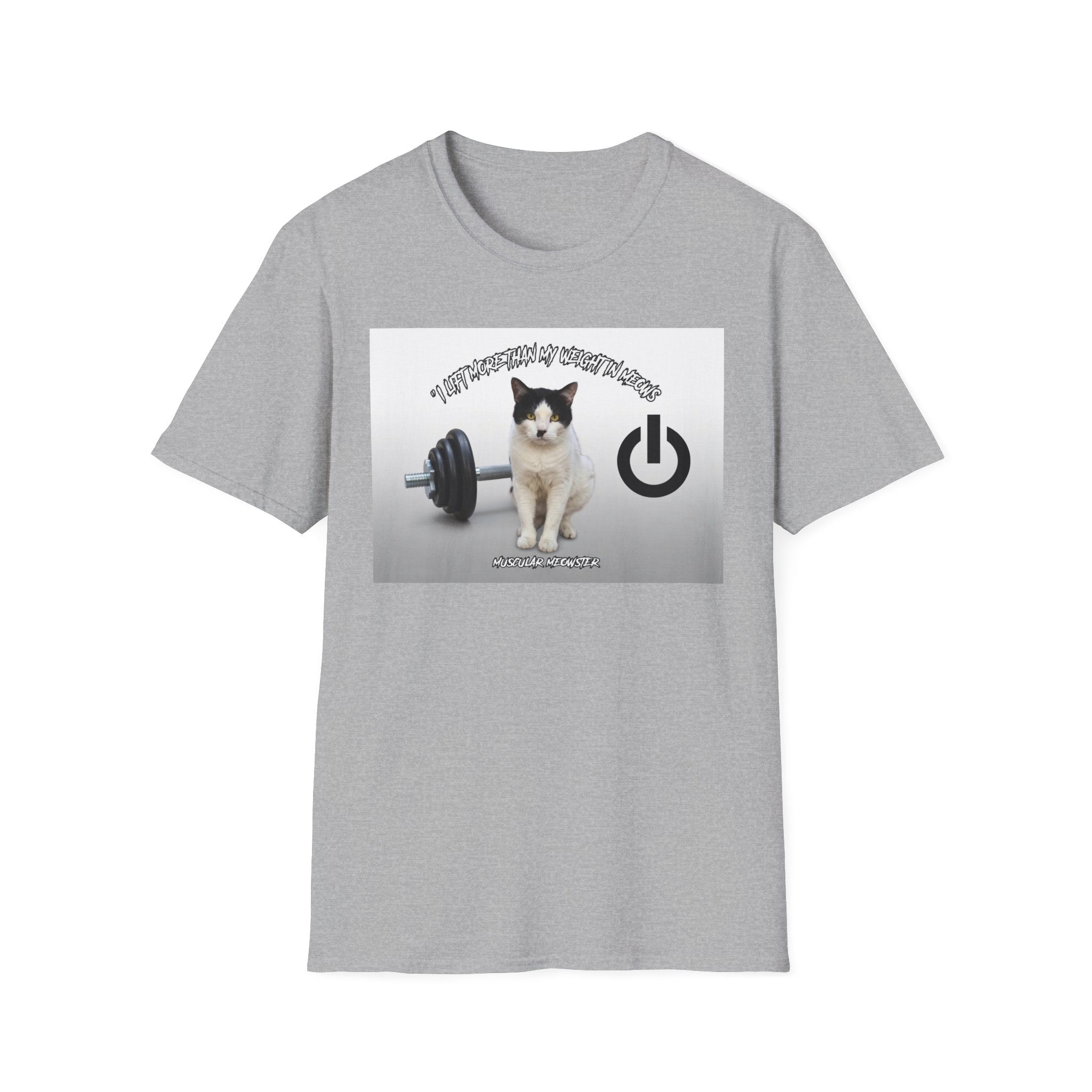 CATEES | The Gym Bro Series | Unisex Funny Cat Graphic Tee