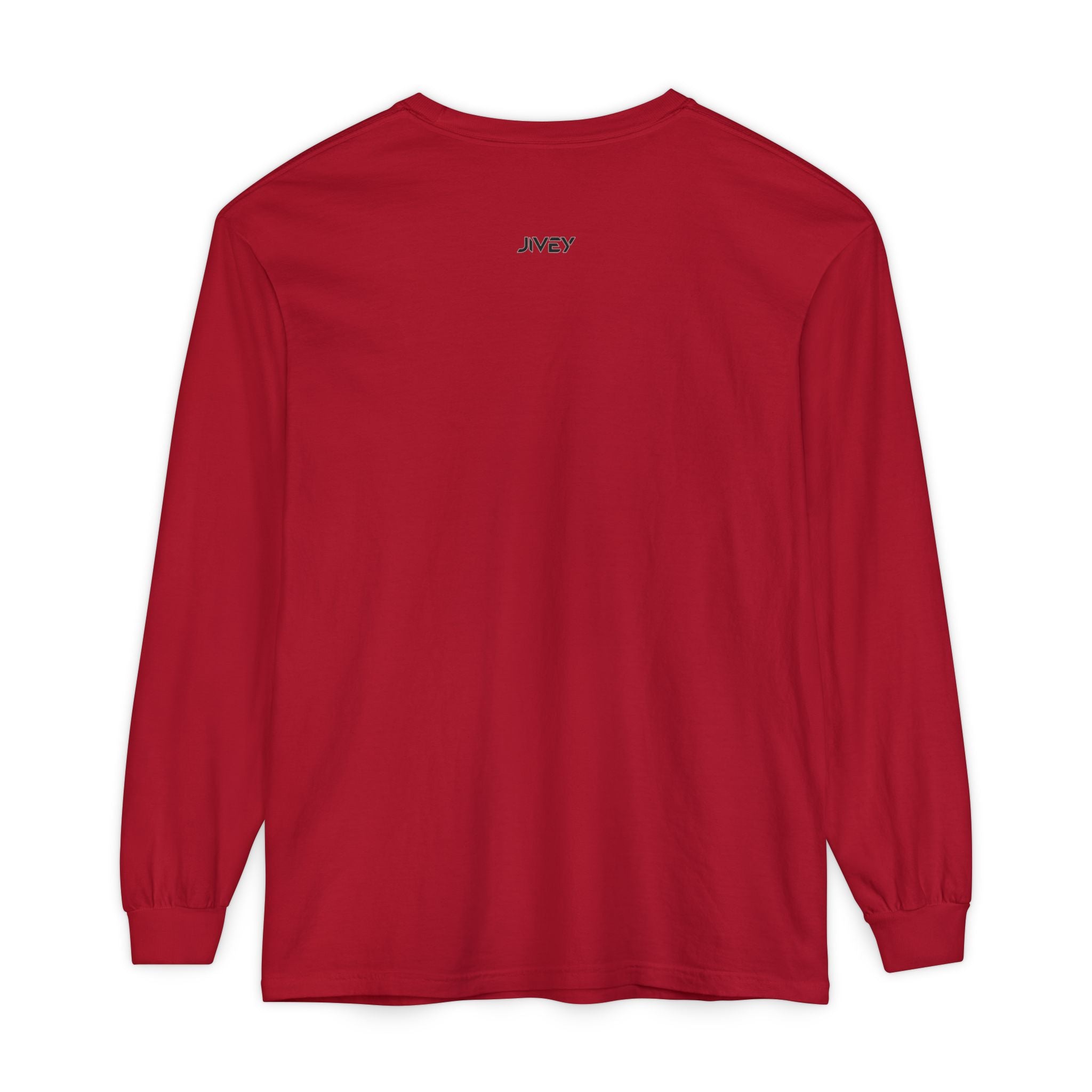 JIVEY Eminent Unisex Garment-dyed Long Sleeve Shirt