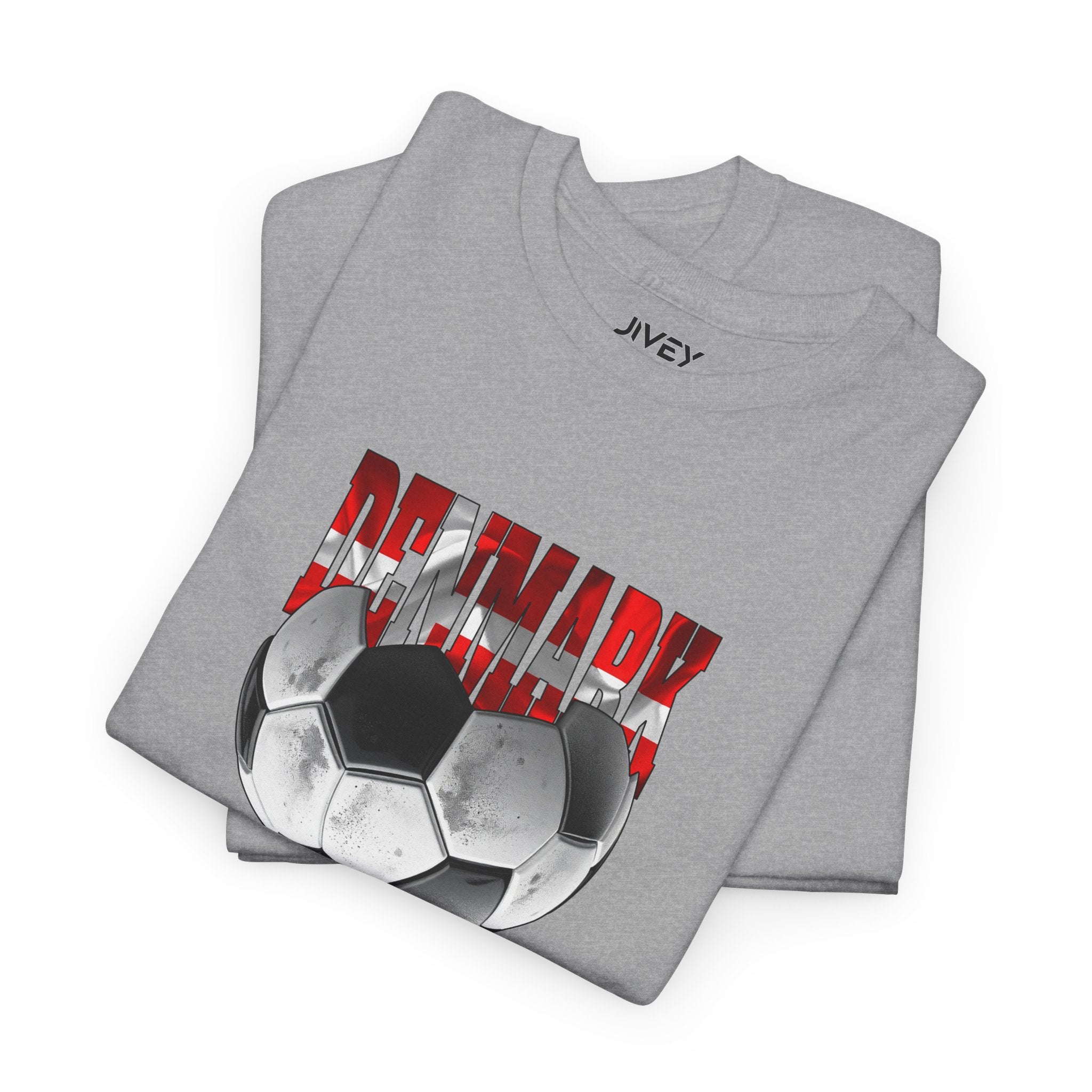 Denmark Soccer Fan Tee