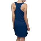 JIVEY Eminent Light-fabric Sporty-fit Navy Racerback Dress