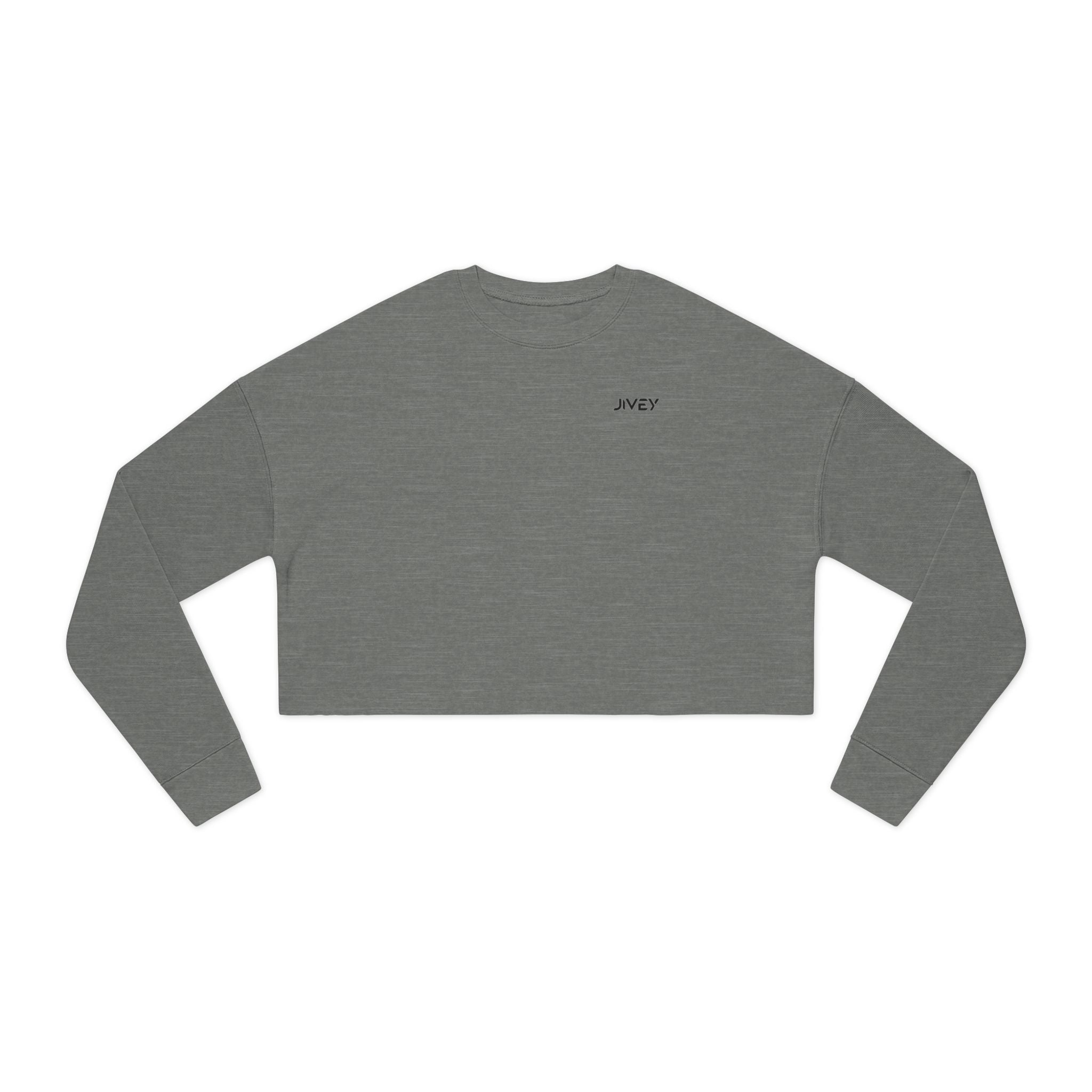 JIVEY Essentials Women's Cropped Breathable Relaxed Fit Sweatshirt