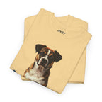 Watercolor Pet Splash Art Style Heavy Cotton Tee