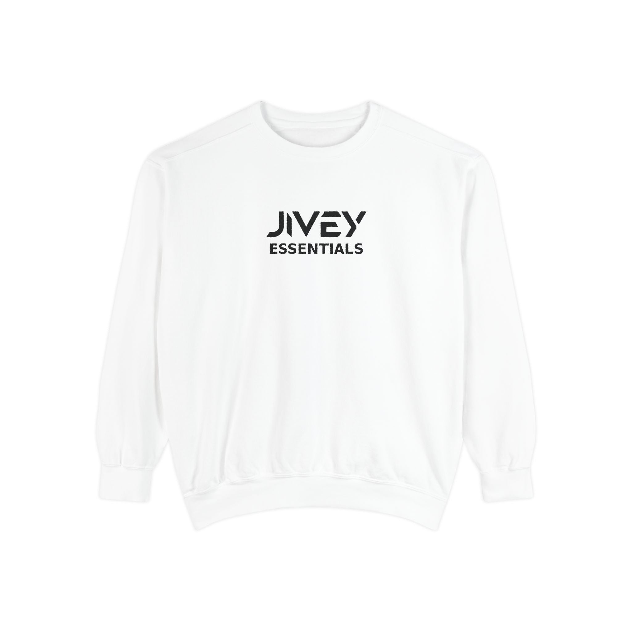 JIVEY Essentials Unisex Garment-Dyed Soft Cotton Sweatshirt