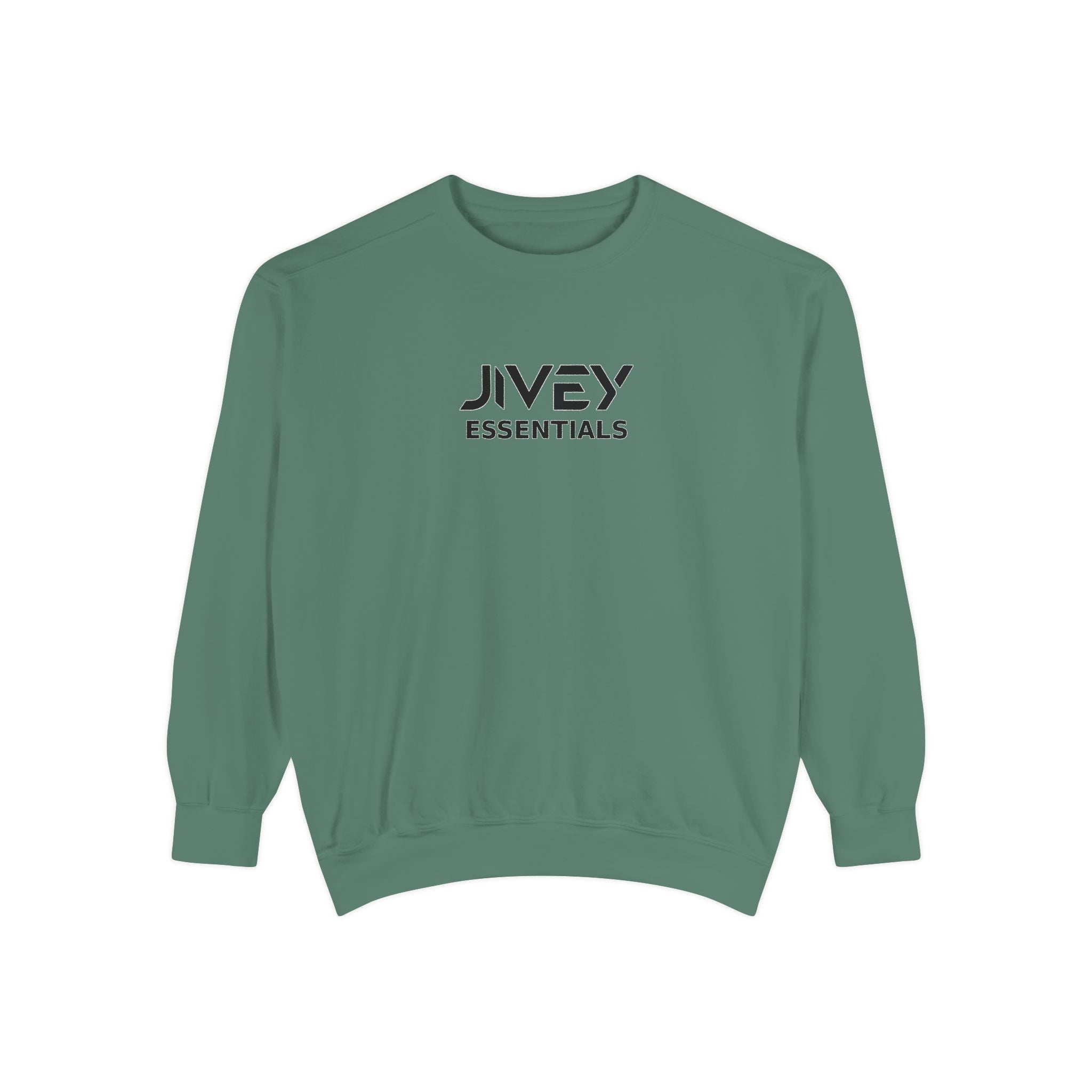 JIVEY Essentials Unisex Garment-Dyed Soft Cotton Sweatshirt