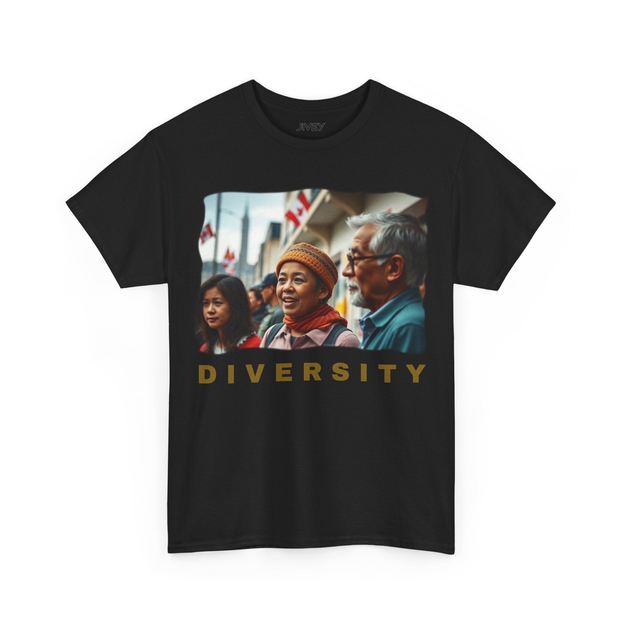 Multiculturalism in Canada Unisex Heavy Cotton Tee