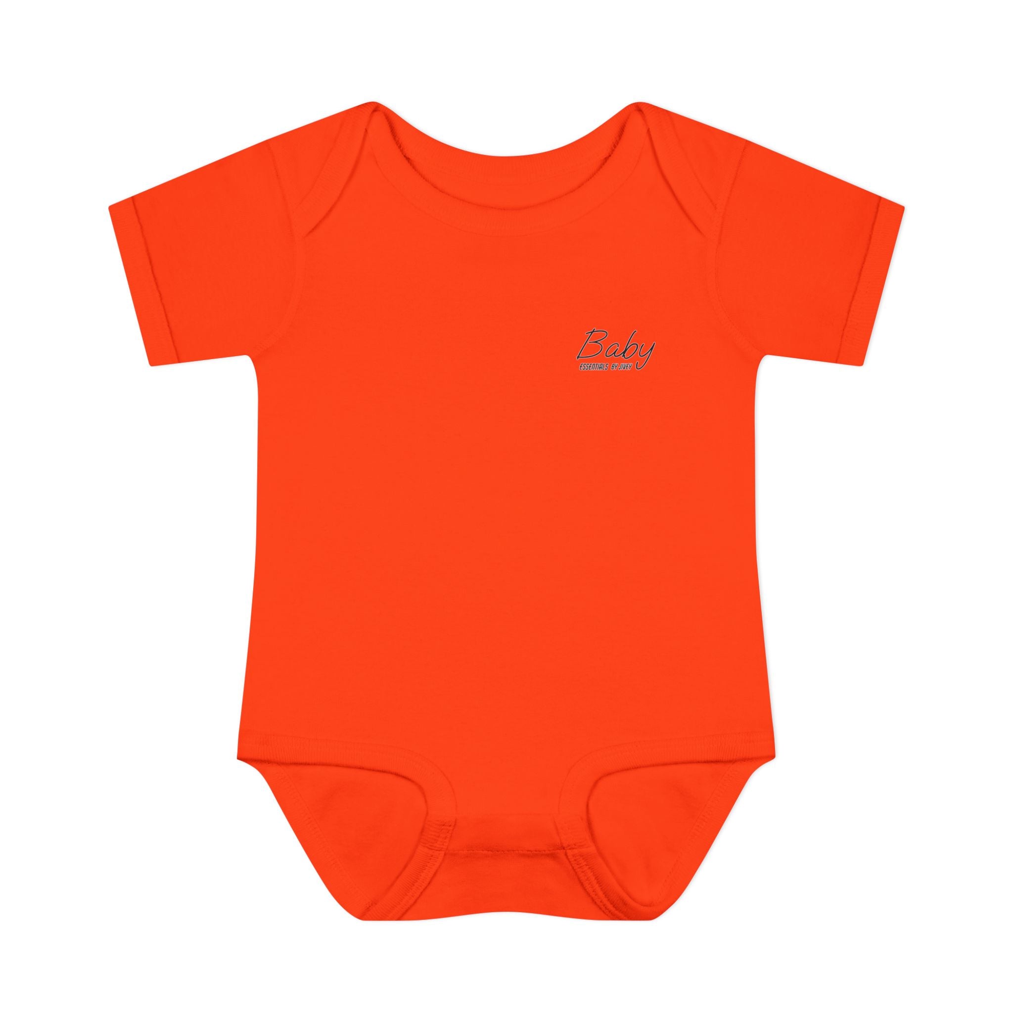 JIVEY Essentials Infant Baby Rib Short Sleeves Bodysuit