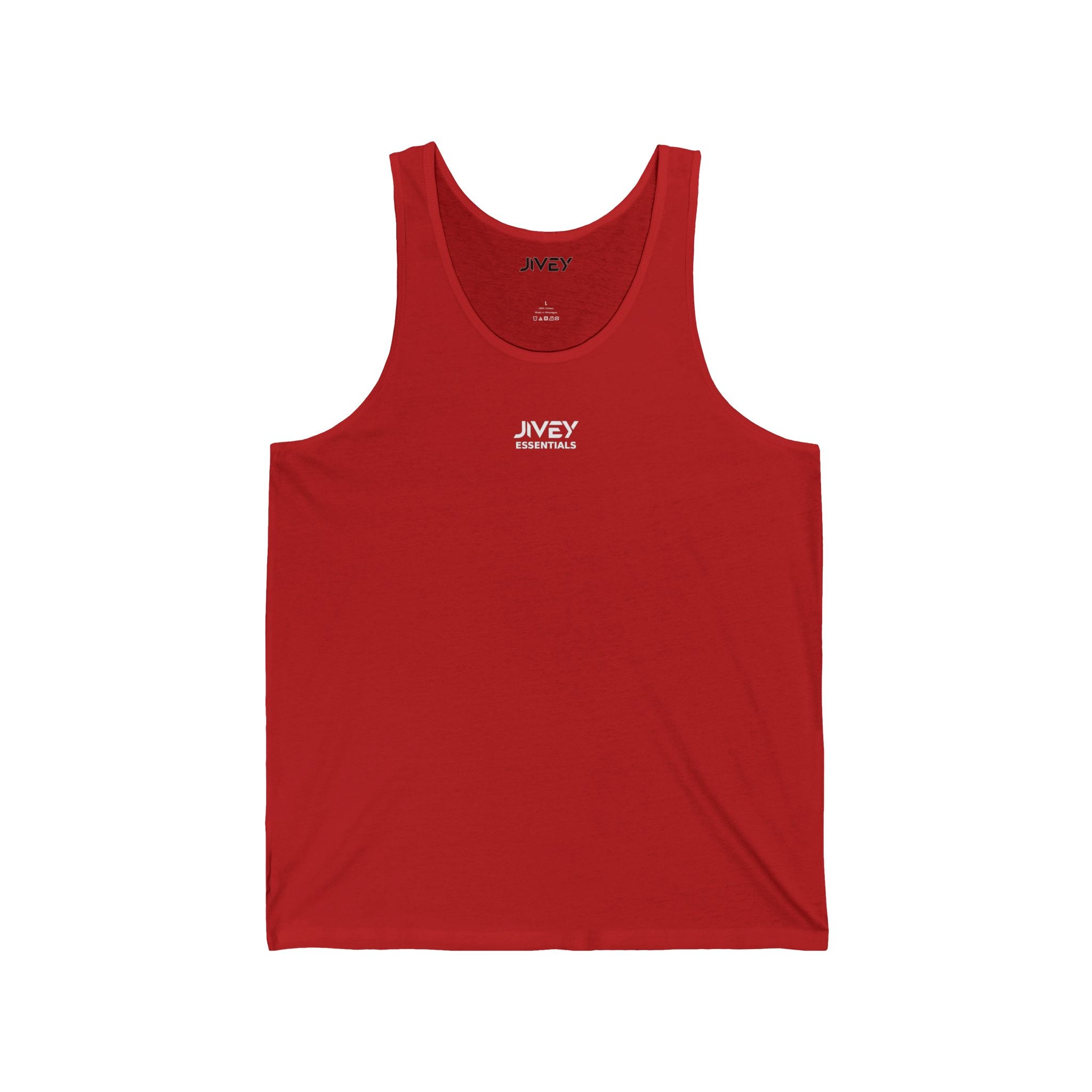 JIVEY Essentials Unisex Light-fabric Jersey Tank