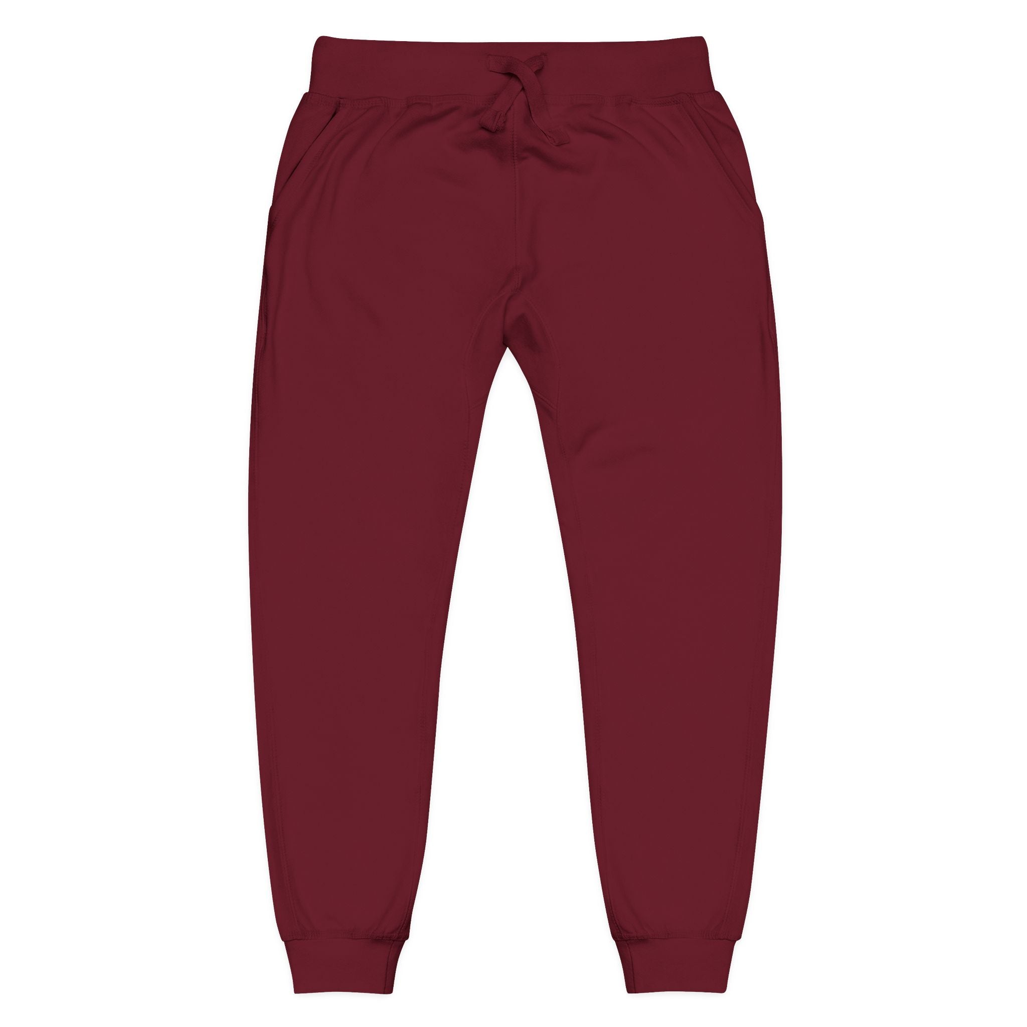 JIVEY Essentials Unisex Fleece Embroidery Cotton Dark Sweatpants