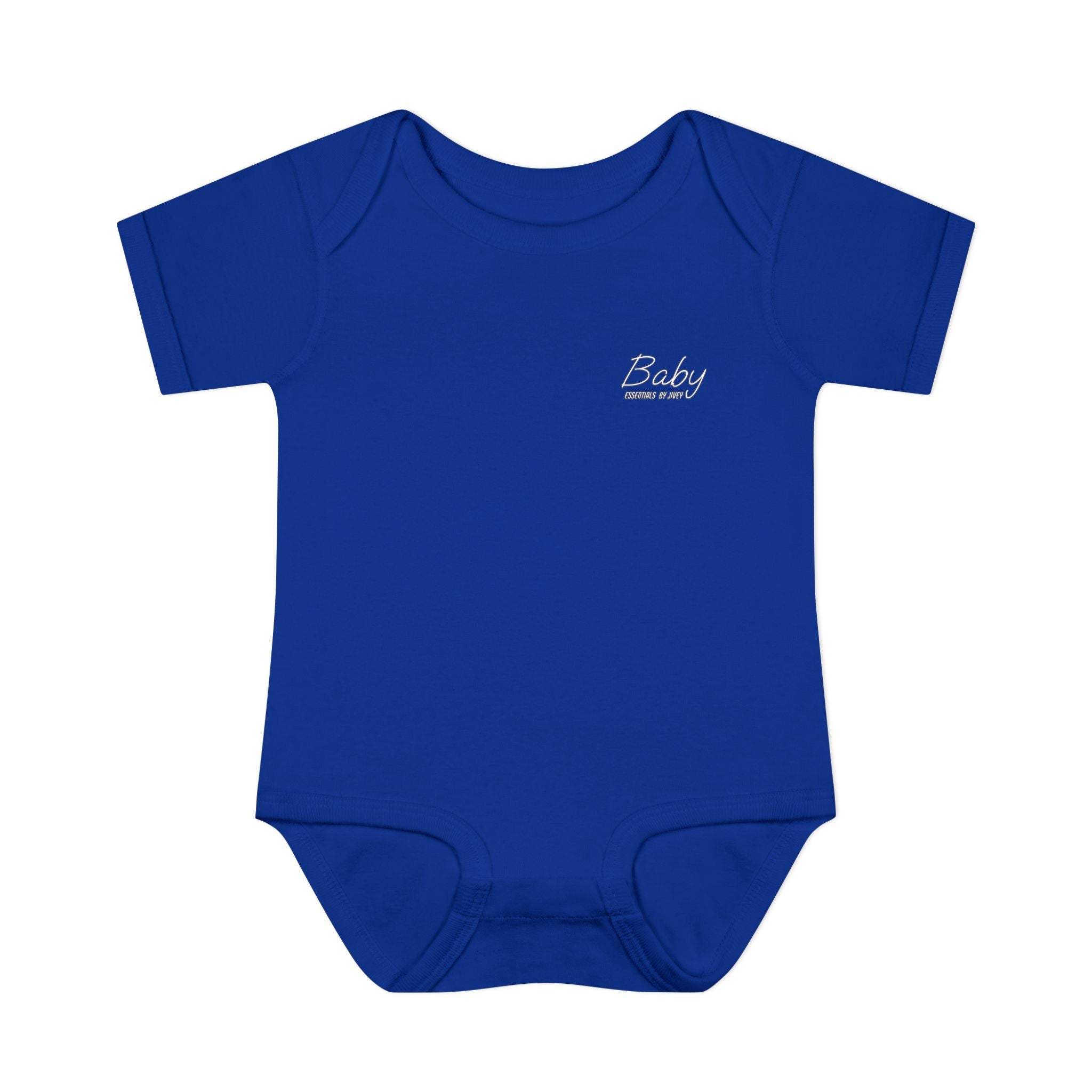 JIVEY Essentials Infant Baby Rib Short Sleeves Pink Bodysuit