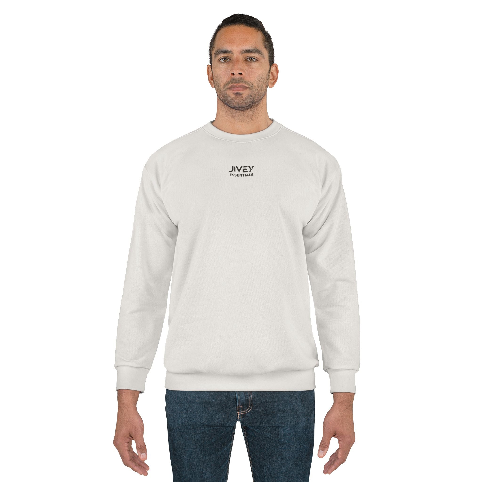 JIVEY Essentials Men's Classic-fit Platinum Sweatshirt