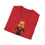 Blaze Superhero Comic Art Softstyle Tee
