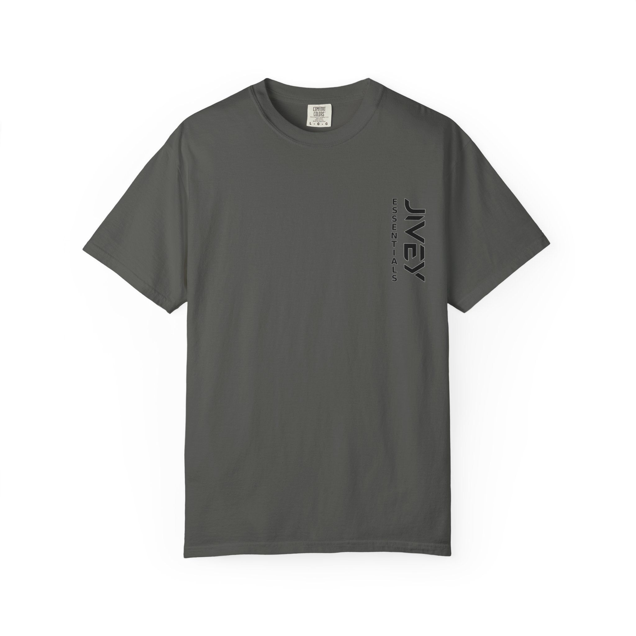 JIVEY Essentials Unisex Garment-Dyed Durable Ring-spun Cotton T-shirt