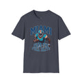 Miami Full Blitz Football Grey Tone Tee