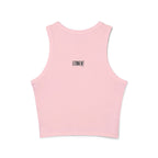 JIVEY Eminent Women's Light-fabric Micro Rib Racer Tank Top