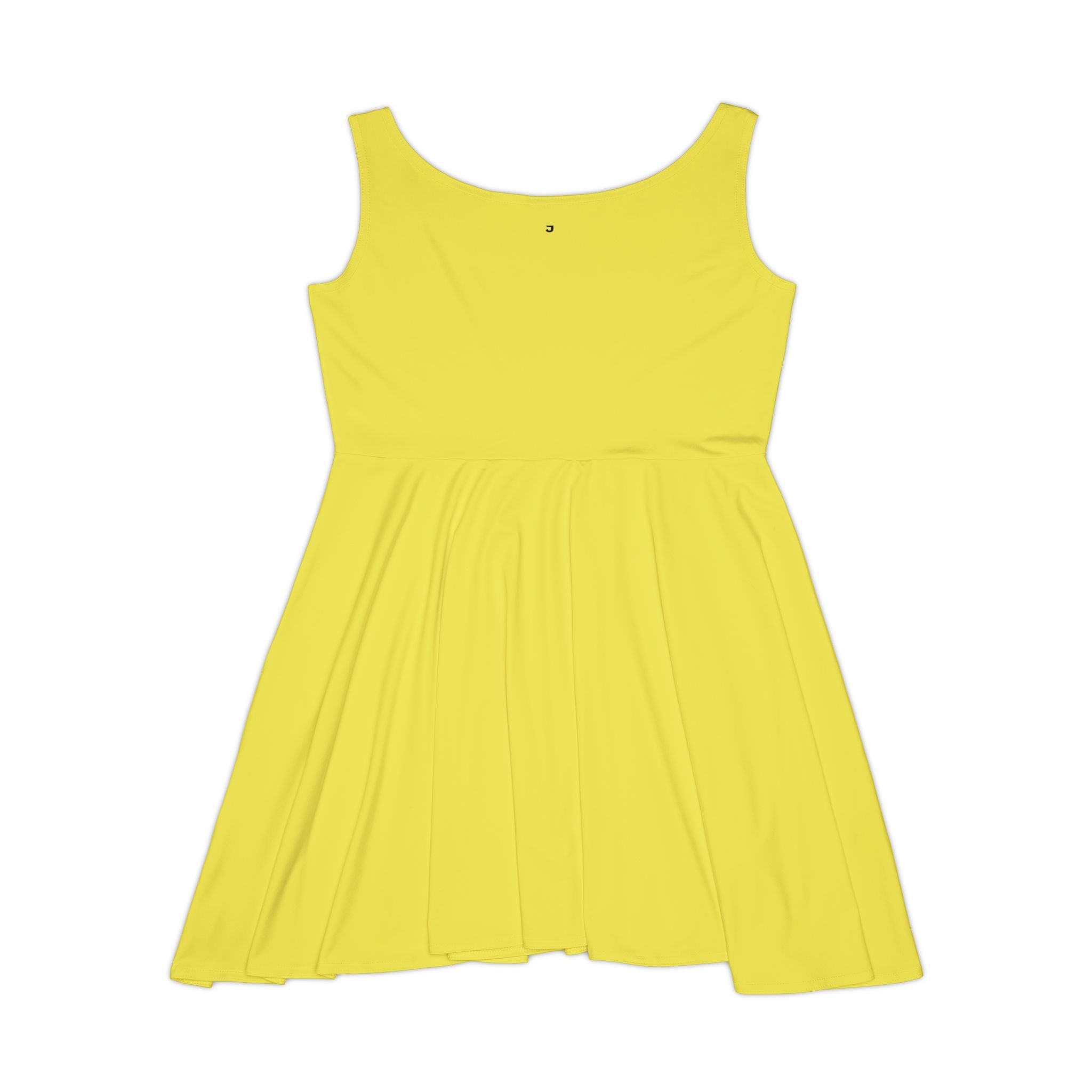 JIVEY Eminent Mid-length Comfy Lemon Skater Dress