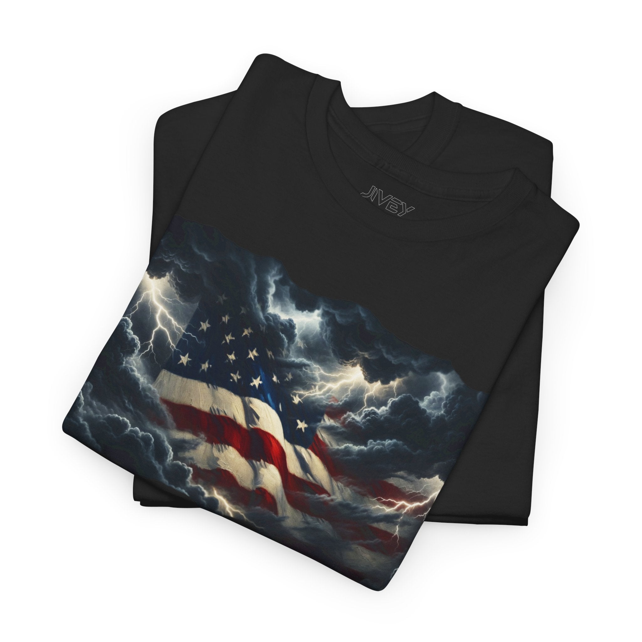 Star-Spangled Artistic Unisex Heavy Cotton Tee