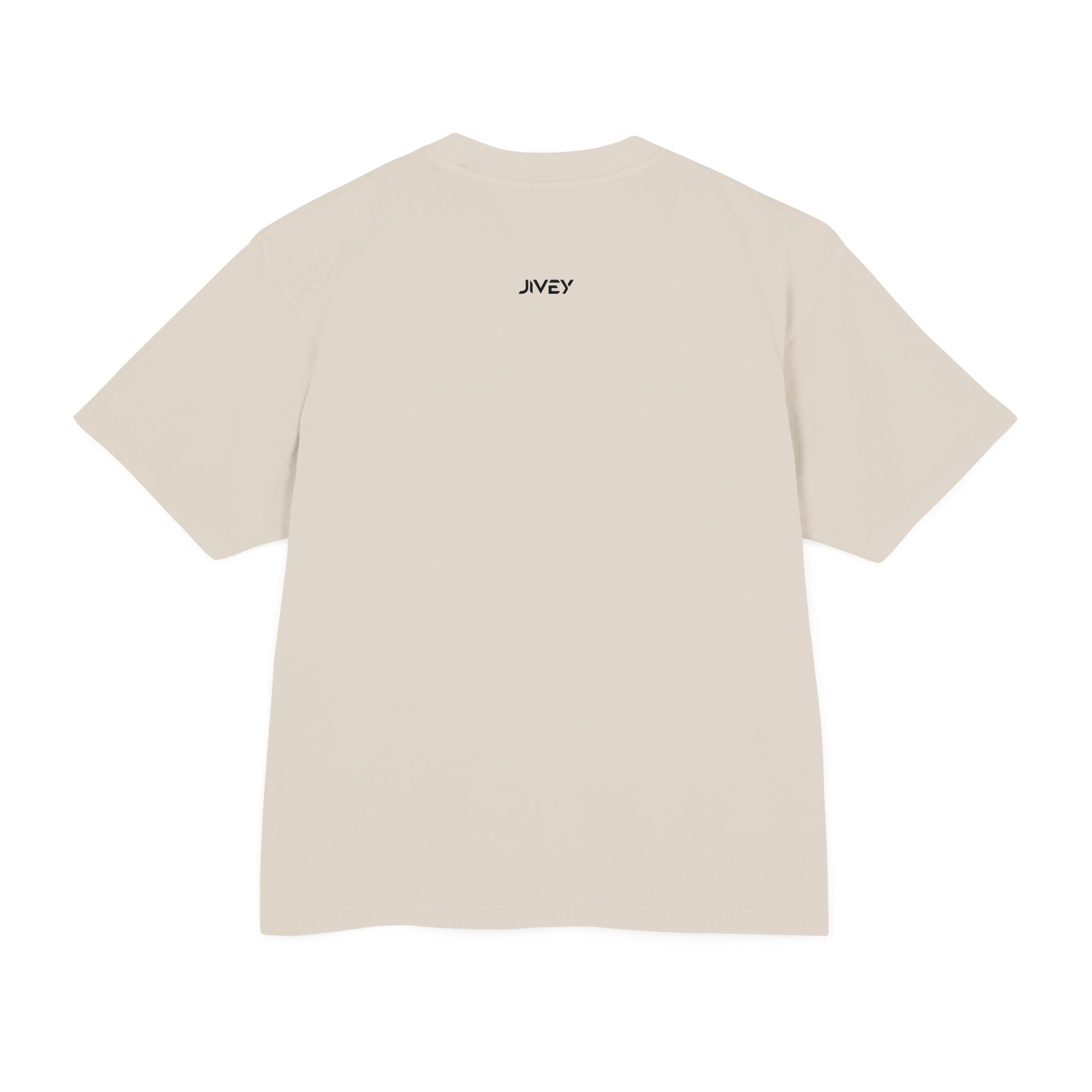 JIVEY Essentials Unisex Urban Heavy Combed Cotton Jersey Tee