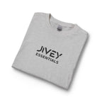 JIVEY Essentials Unisex Long Sleeve Cotton Rib Cuffs T-Shirt
