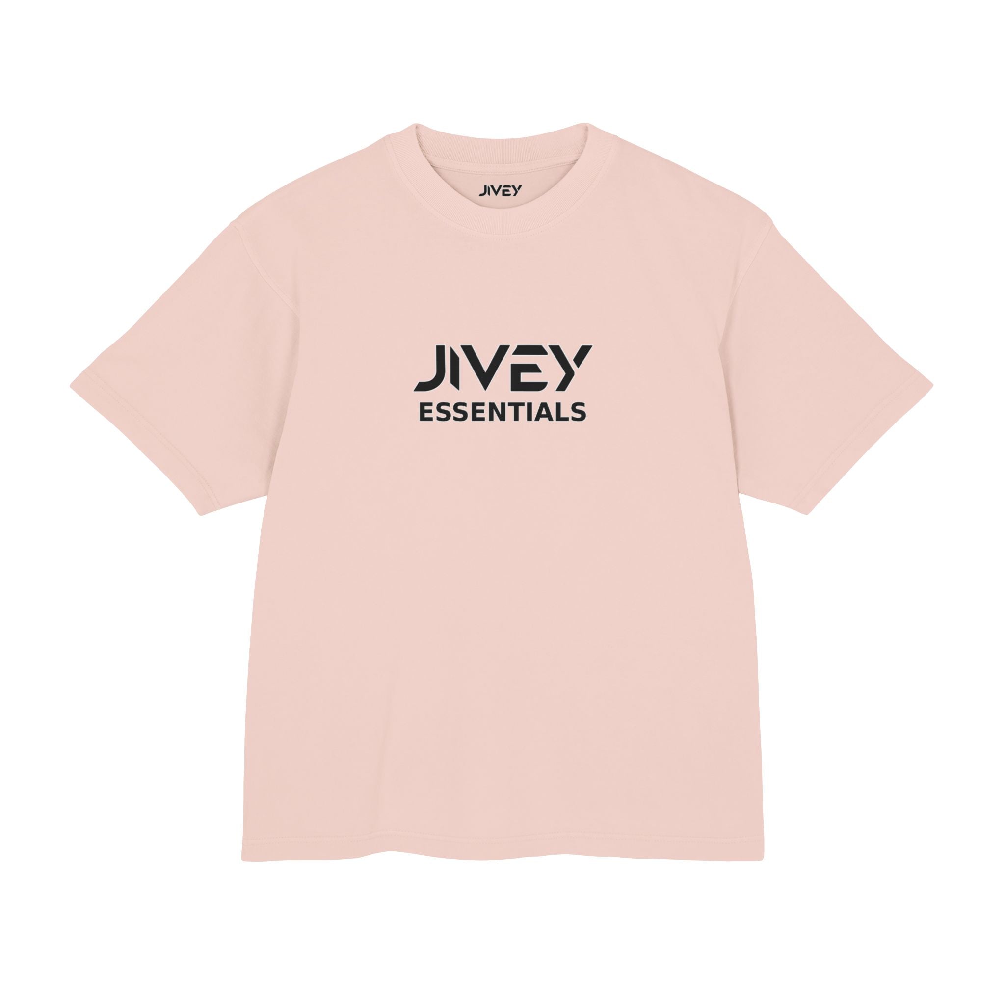 JIVEY Essentials Unisex Urban Heavy Combed Cotton Jersey Tee