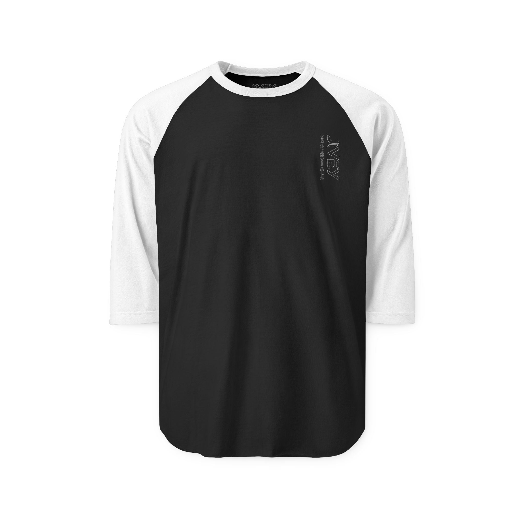 JIVEY Essentials Unisex Three-Quarter Sleeve Raglan Shirt