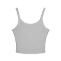 JIVEY Eminent Women's Mid length Spaghetti Crop Strap Tank Top