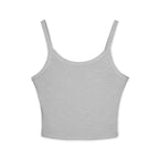 JIVEY Eminent Women's Mid length Spaghetti Crop Strap Tank Top