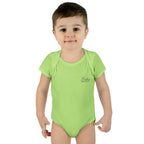 JIVEY Essentials Infant Baby Rib Short Sleeves Bodysuit