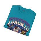 Toronto Baseball Big swing Blue Tee